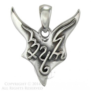 Theban Pan Pendant Sterling Silver - Click Image to Close