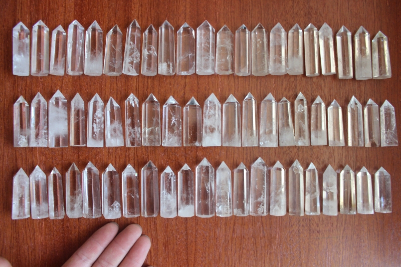 Clear Quartz Crystal point tower - small - Click Image to Close