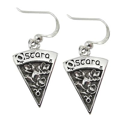Wiccan Sabbat Earrings - Ostara - Click Image to Close