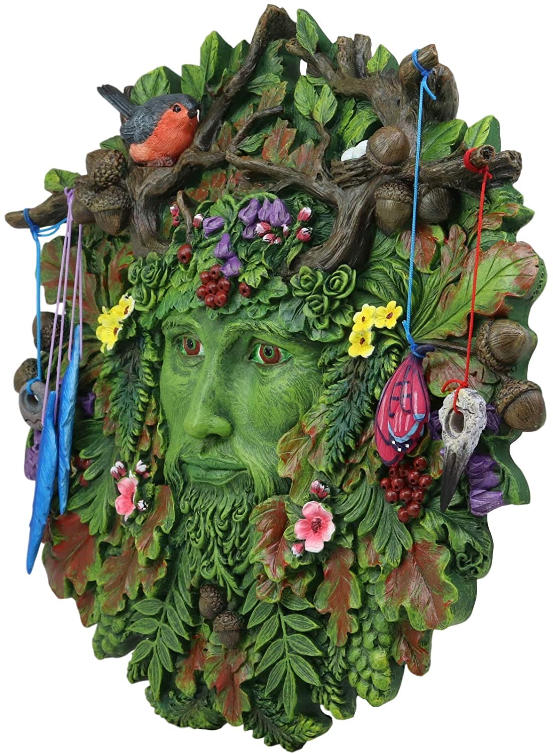Celtic Greenman God of the Forest Plaque