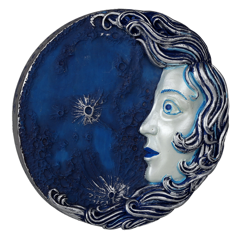 Luna Moon Goddess Plaque - Click Image to Close