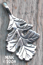 White Oak Leaf - Click Image to Close
