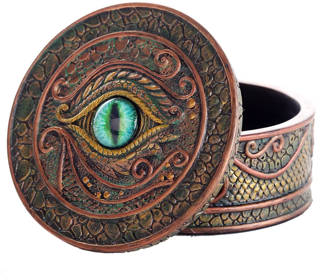 Dragon Eye round trinket box