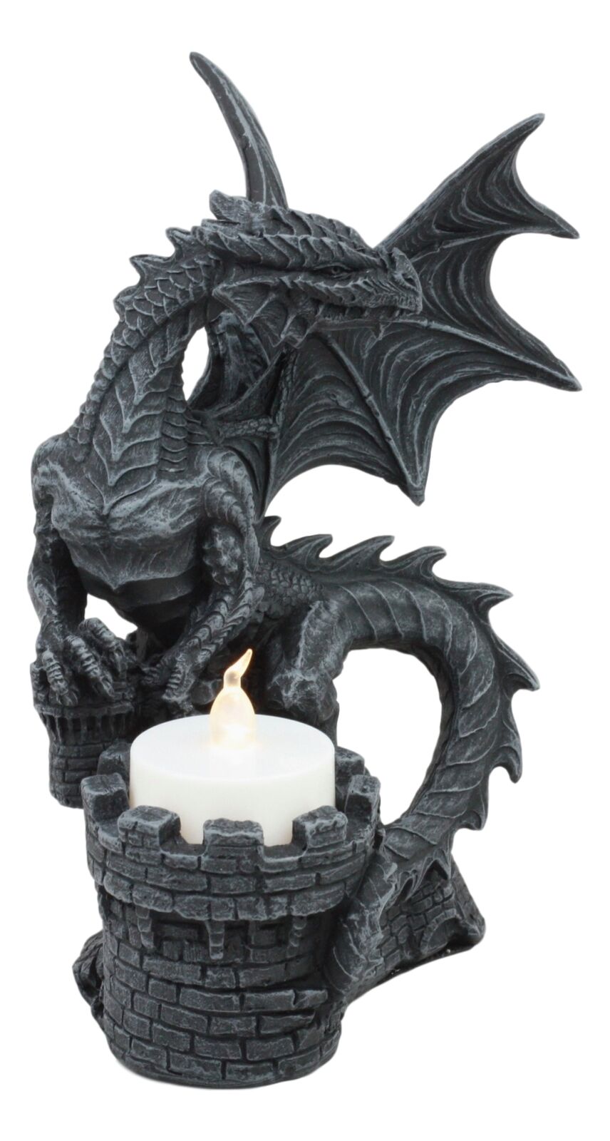 Dragon Tealight Candle Holder - Click Image to Close