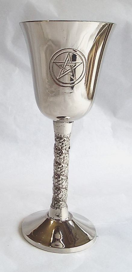 Pentacle Chalice 5" - Click Image to Close