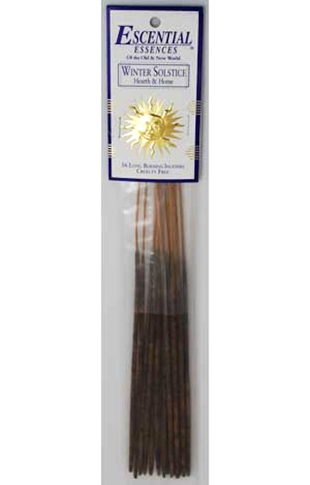 Winter Solstice escential essences incense sticks 16 pack - Click Image to Close