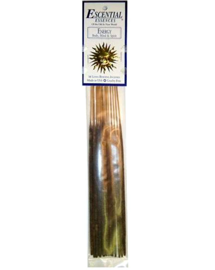 Energy Escential Essences Incense Sticks 16pk - Click Image to Close