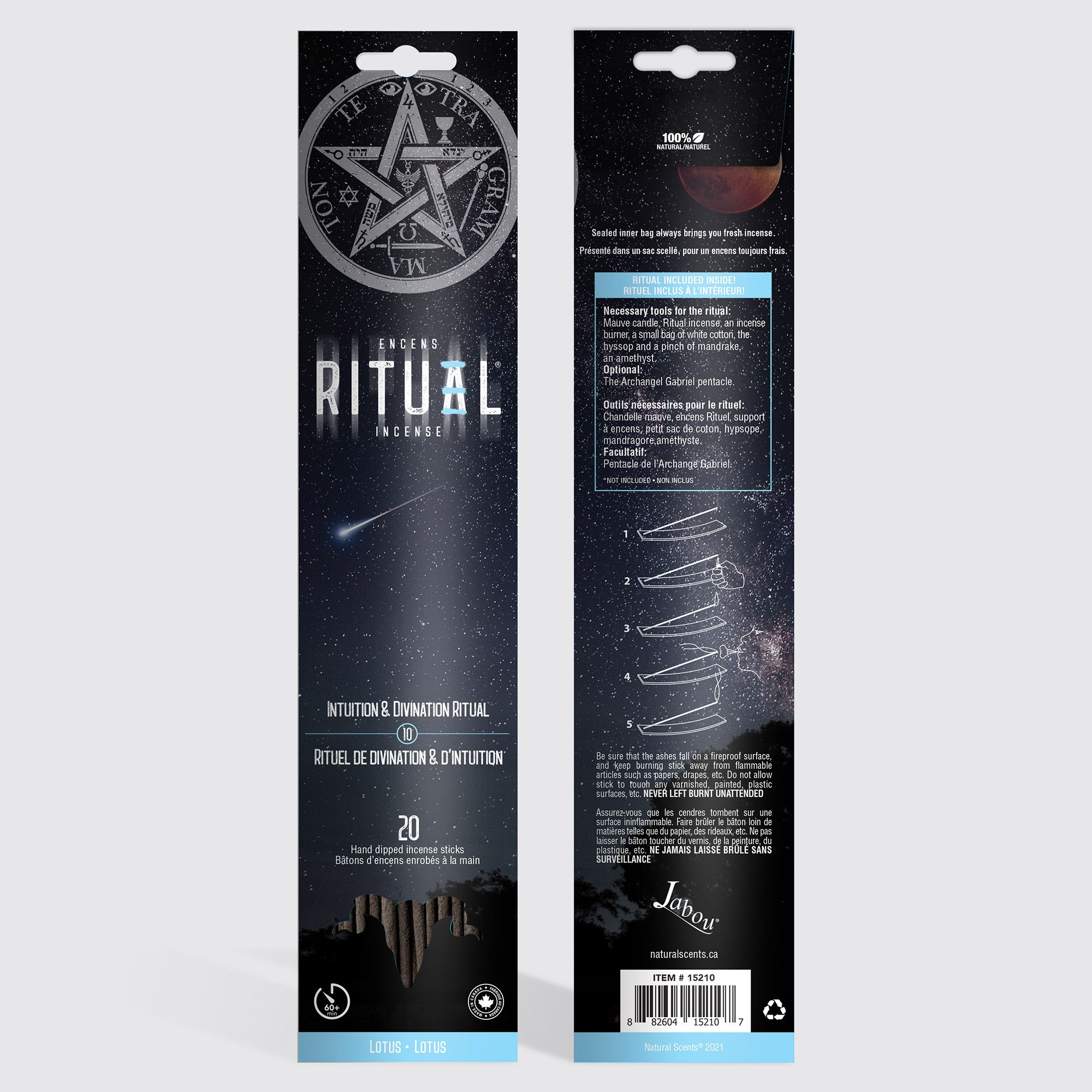 Intuition & Divination Ritual Incense Sticks - Click Image to Close