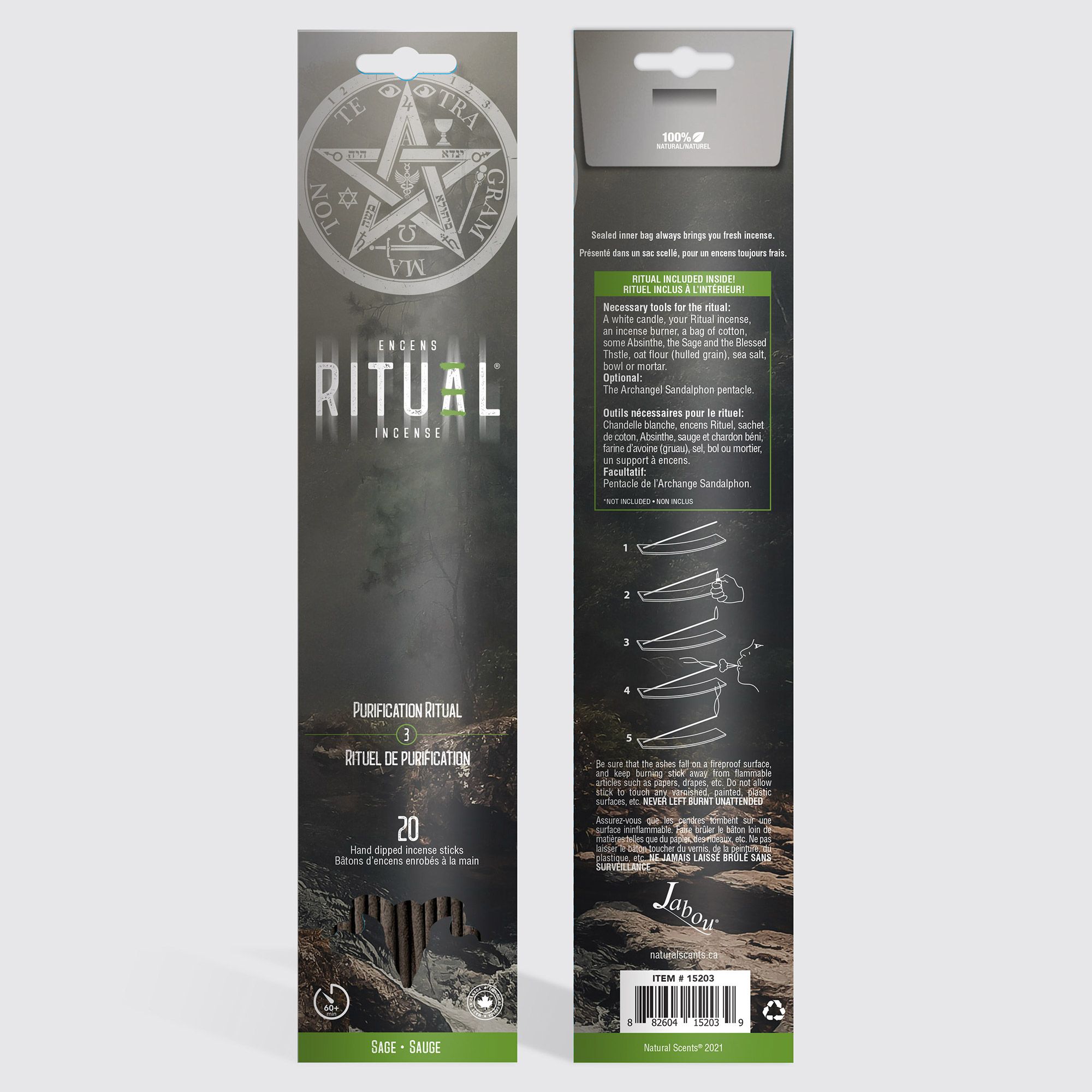 Purification Ritual Incense Sticks - Click Image to Close