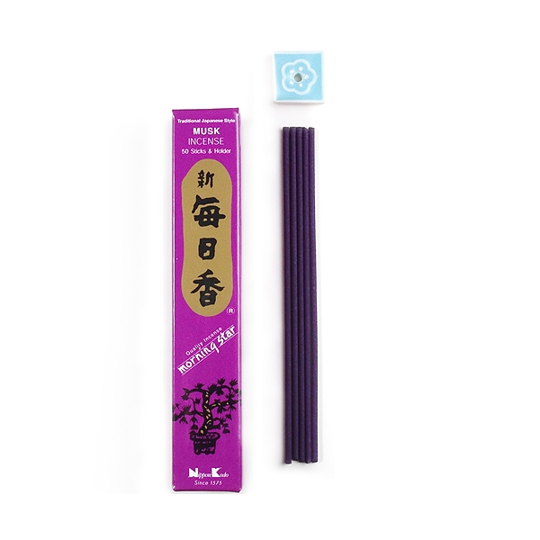 Morning Star Incense - MUSK 50 sticks - Click Image to Close