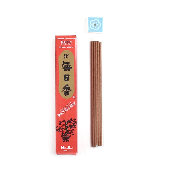Morning Star Incense - MYRRH 50 sticks - Click Image to Close