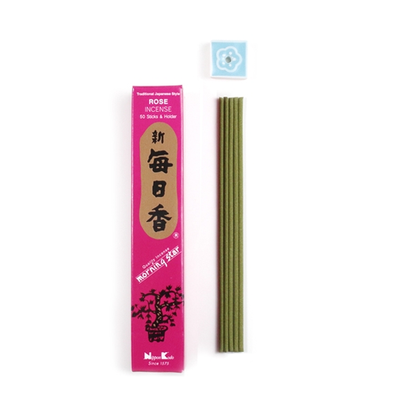 Morning Star Incense - ROSE 50 sticks - Click Image to Close