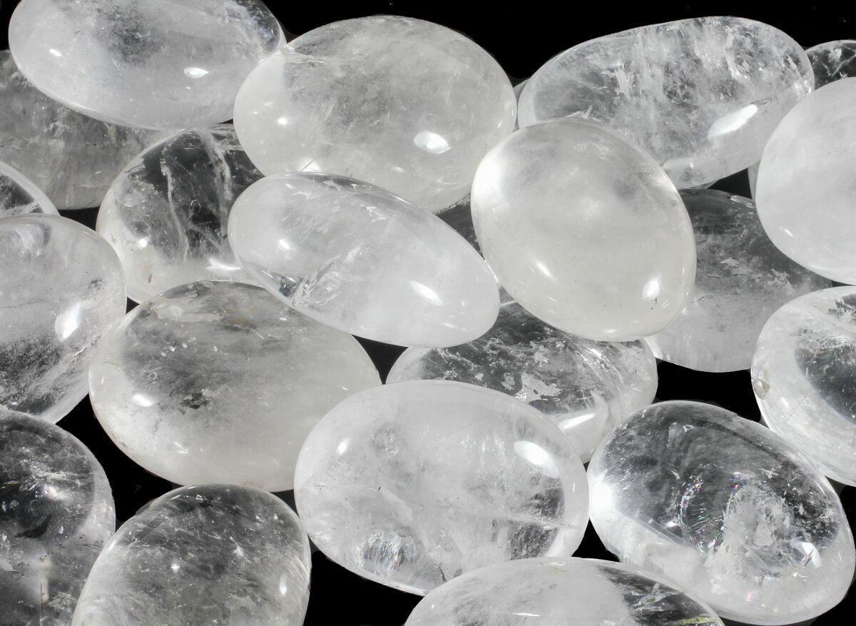 Clear Quartz Crystal tumbled - Click Image to Close