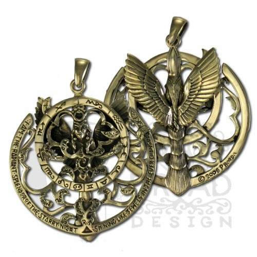 Bronze Queen of Heaven Pendant