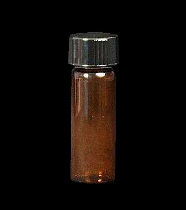 1/8 oz Glass Amber Vial (1 dram)