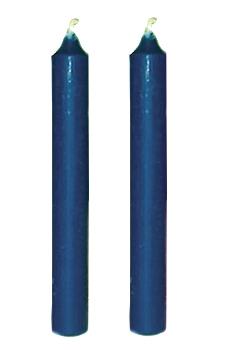 Blue Chime Candles - Set of 2