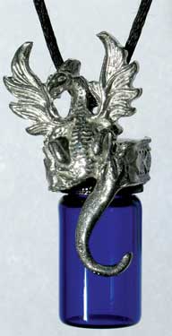 Dragon Oil Bottle Necklace