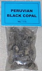 Peruvian Black Copal Resin 1/2 oz