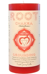 * Chakra Candle - Root 3x6 - Last One!
