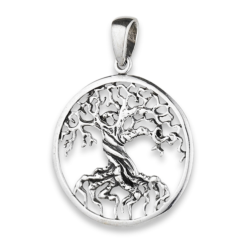 Tree Of Life Pendant- Sterling Silver