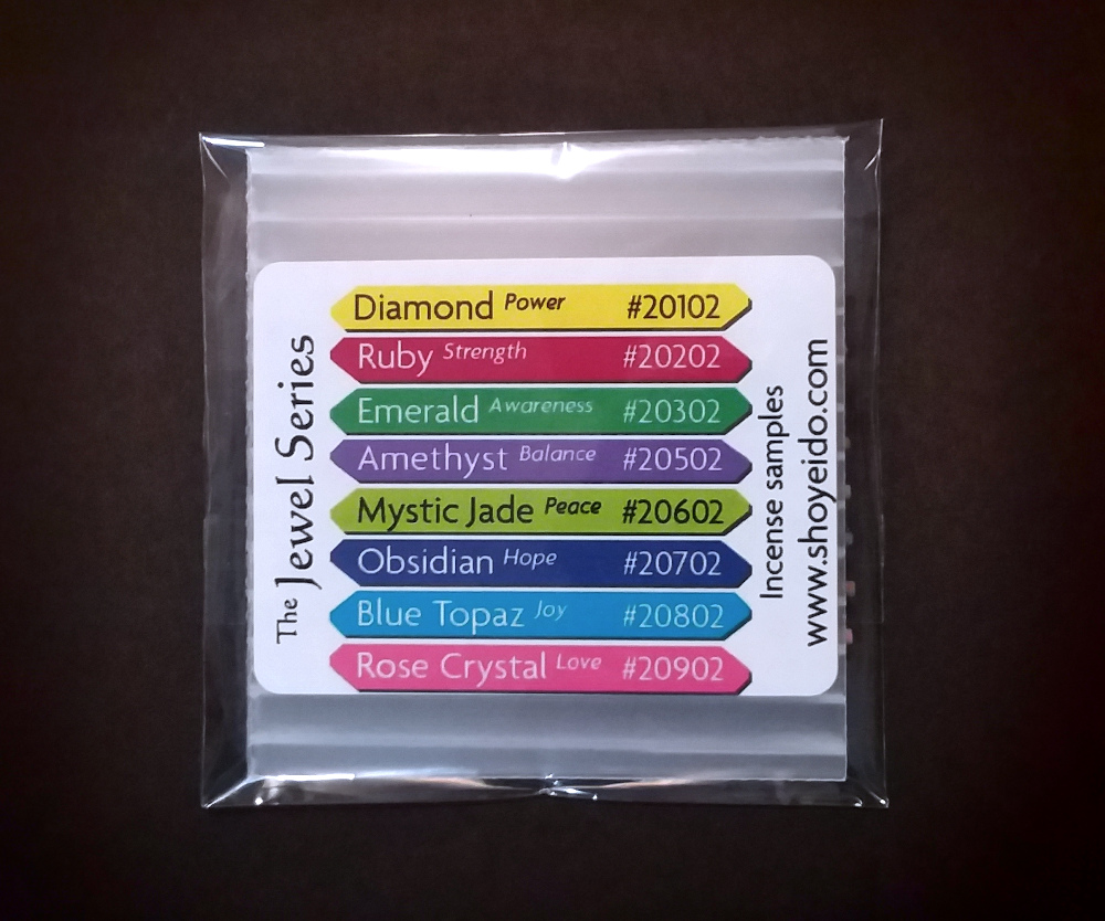 * Shoyeido Jewel Series incense - Mini Sampler