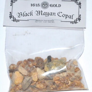 Black Mayan Copal Resin Incense 1 oz