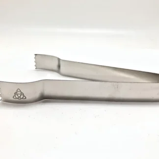 Stainless Steel charcoal Tong with Triquetra 5.75"
