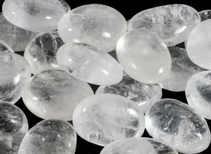 Clear Quartz Crystal tumbled stone