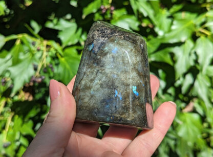 Polished Labradorite small standing free form 3"H #685 - Image 5