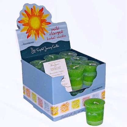 Abundance Herbal Magic Votive Candle (1pc)