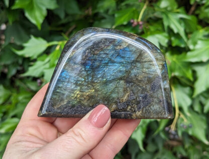 Polished Labradorite standing free form 2.75"H x 3.7/8" W #172 - Image 4